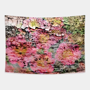 Colorful wooden abstract Tapestry