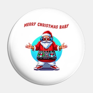 Merry Christmas Baby Pin