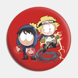 Super Craig and Wonder Tweek Pin