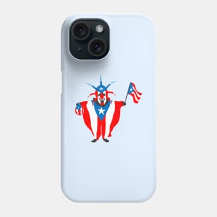 Puerto Rico Flag Vejigante Boricua Festival Party Sanse Phone Case