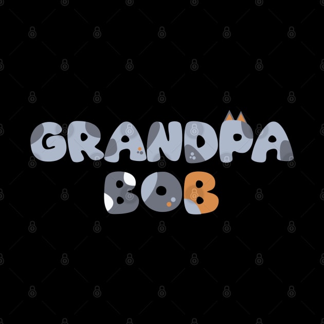 grandpa bob character cartoon by bekratifdesign