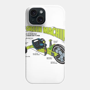 Green Machine - Big Wheel (Light) Phone Case