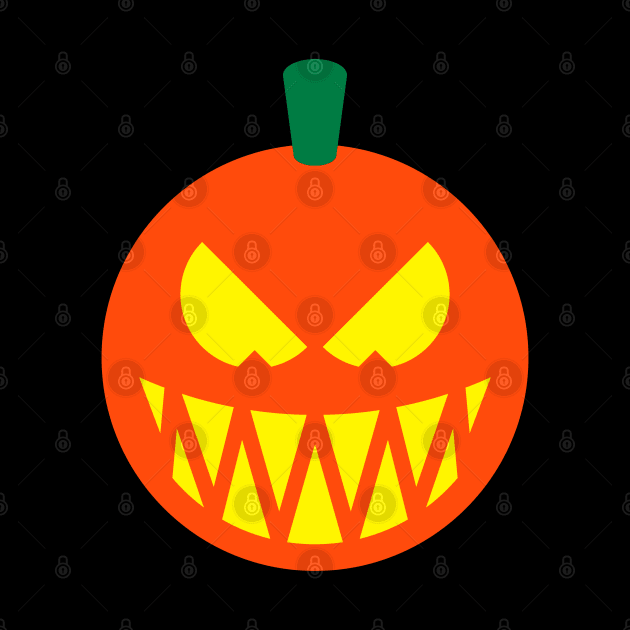 Halloween Pumpkin (Jack O’Lantern / Emoticon / 3C) by MrFaulbaum