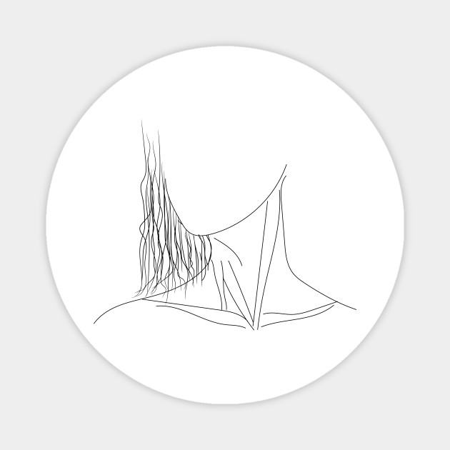 Collar Bones Line Drawing Illustration Bones Line Magnet Teepublic Au Start firealpaca and let's draw! teepublic