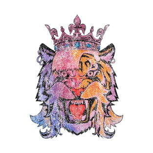 King of Tigers (Color Textured) T-Shirt