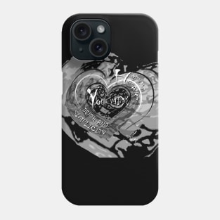 HEART MIX G BLACK Phone Case