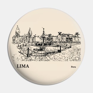 Lima - Peru Pin