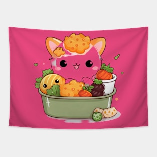 kawaii bento sushi T-Shirt cute  funny Tapestry