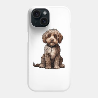 Lagotto Romagnolo Dog Illustration Phone Case