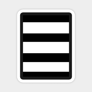 Black & White Stripe Magnet