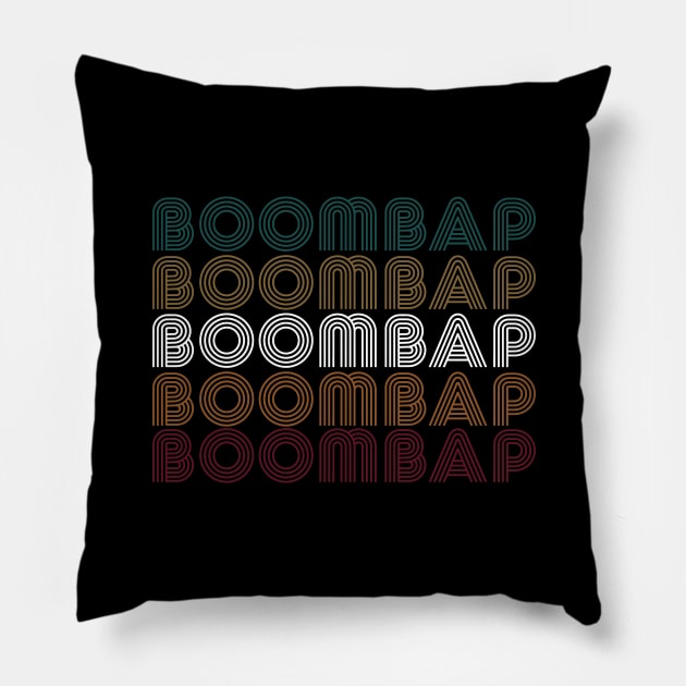 Classic Boom Bap Pillow by Ninetynow