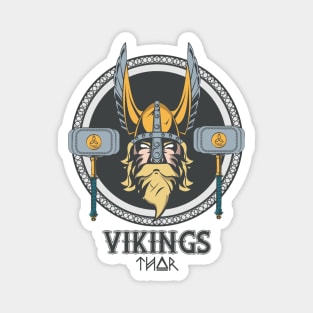 Thor norse god Magnet