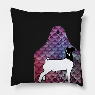 Mermaid Ear Tag - Market Goat - NOT FOR RESALE WITHOUT PERMISSION Pillow