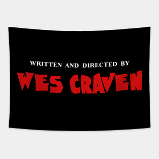 Written And Directed By Wes Craven Tapestry