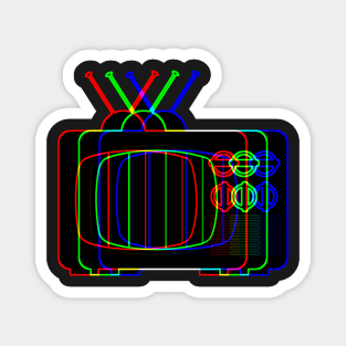 Tv Glitch Magnet