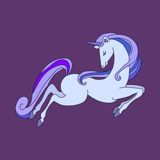 purple unicorn T-Shirt