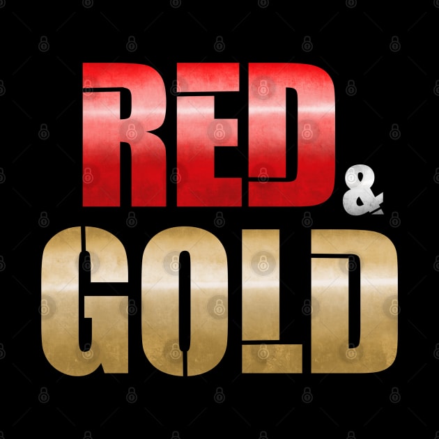 RED & GOLD! by ericjueillustrates