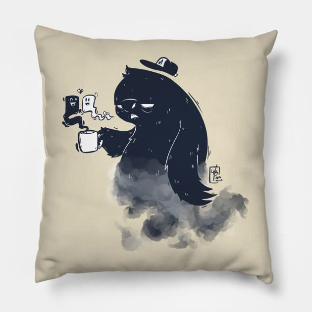 Dark Spirit v1 Pillow by MBGraphiX