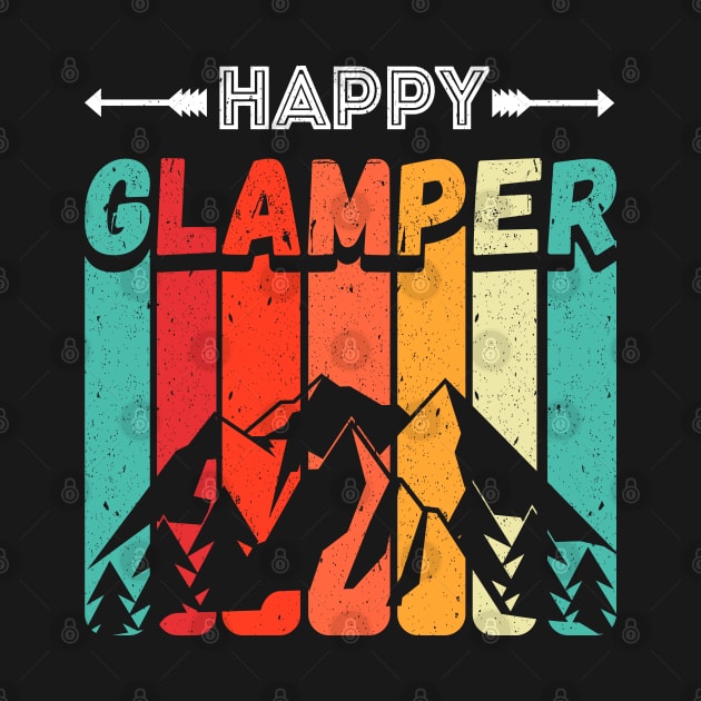 Happy Glamper Vintage Sunrise Sunset Arrow Glamping by FabulousDesigns