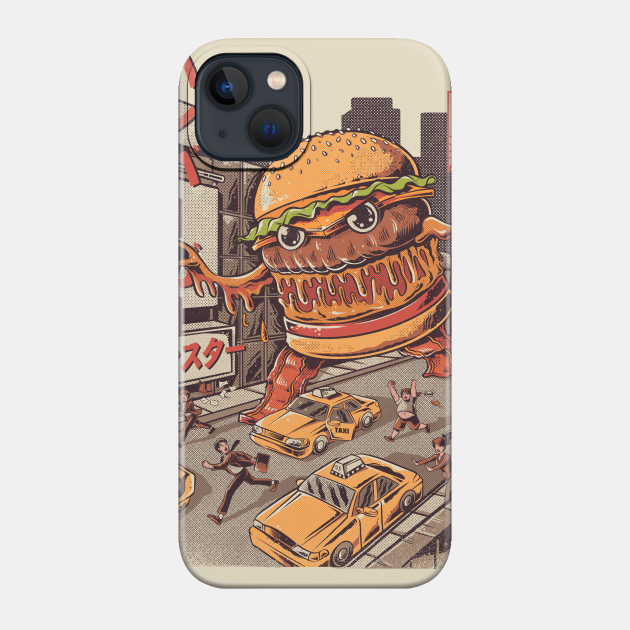 BurgerZilla - Japan - Phone Case