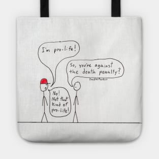 True Pro-life (white background) Tote