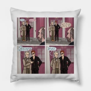 Good Omens comic Pillow