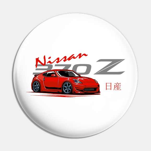 Nissan 370z, JDM Car Pin by T-JD