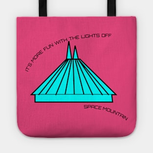 Lights Out Space Mountain Tote