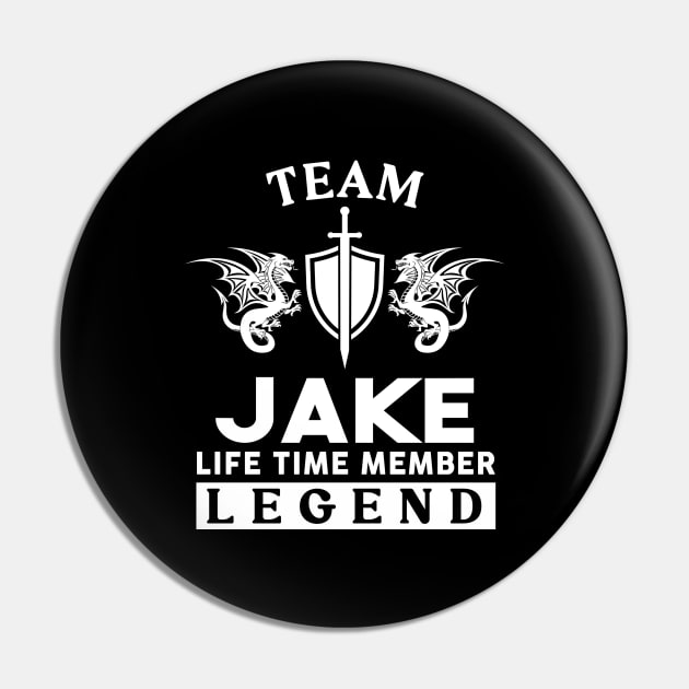 Jake Name T Shirt - Jake Life Time Member Legend Gift Item Tee Pin by unendurableslemp118