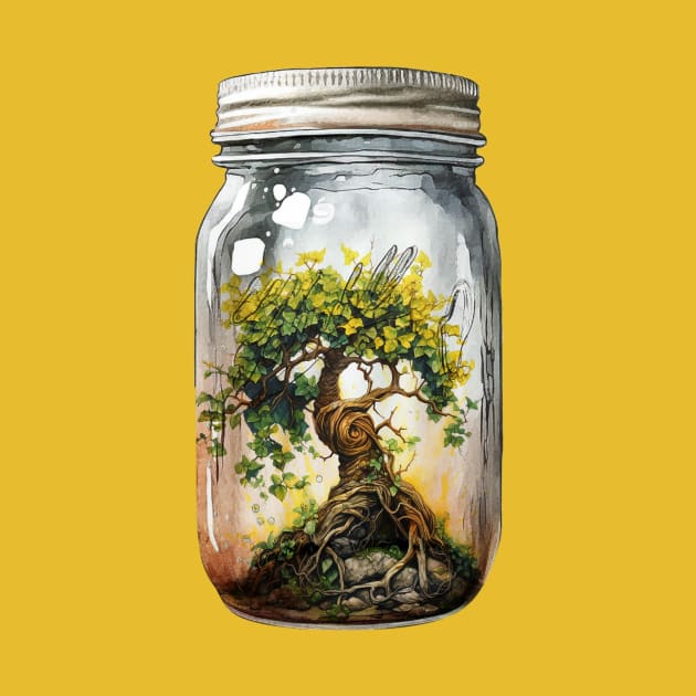 Twisted Tree Jar by ginkelmier