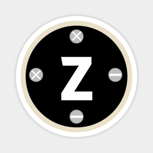 Letter Z Magnet