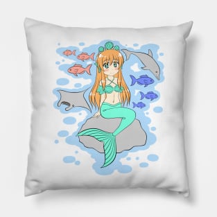 Mermaid Princess Pillow