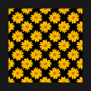 Sunflower Pattern T-Shirt