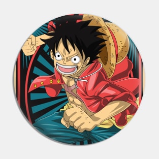 Kit Pins Monkey D. Luffy - One Piece Zonacriativa