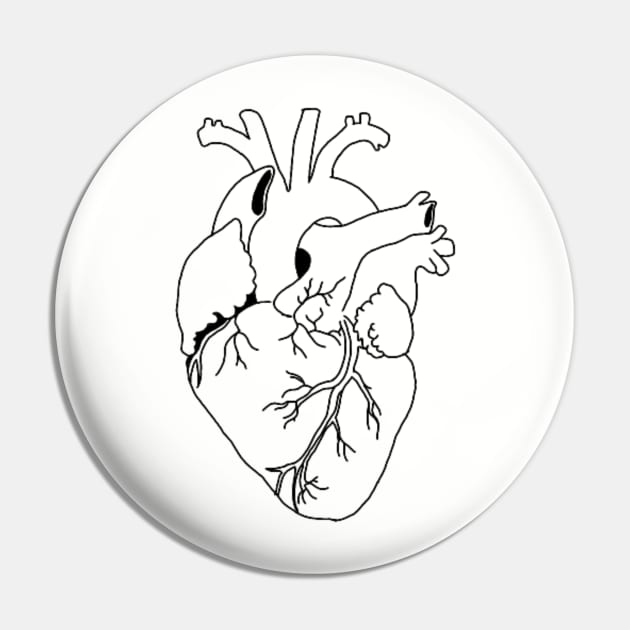 my heart Pin by RoyalJellyfish