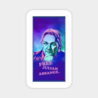 FREE JULIAN ASSANGE Magnet