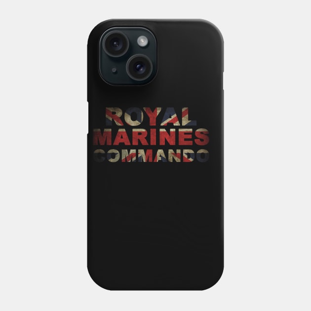 Royal Marine Commando British Phone Case by Dirty Custard Designs 