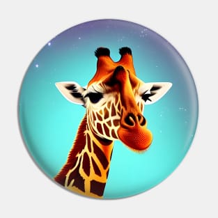 Beautiful Giraffe Pin