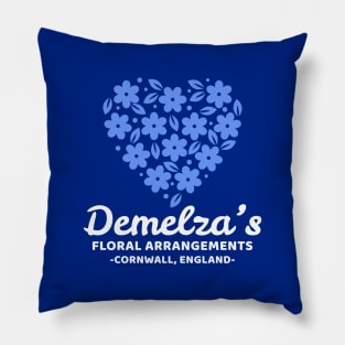 Demelza's Floral Arrangements Logo Pillow