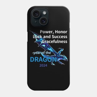 blue dragon Phone Case