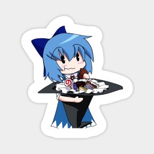 Cirno's Goody Hat Magnet