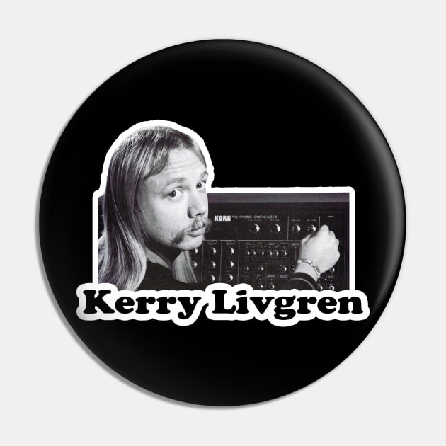 Kerry Livgren of Kansas Pin by RetroZest