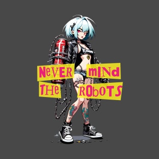 Punk Robot V T-Shirt