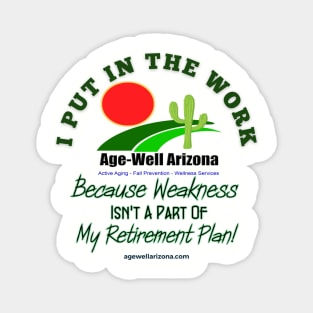 Age-Well Arizona Client Shirt Magnet