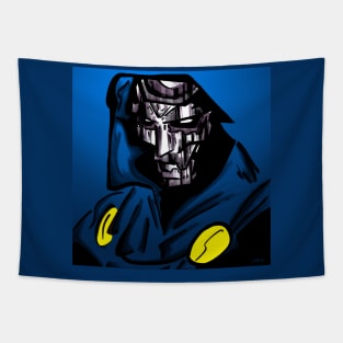 blue doctor doom in multiverse madness Tapestry