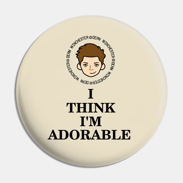 Adorable Dean Pin by Winchestered