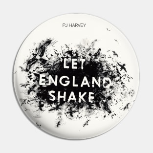 PJ Harvey - Let England Shake Tracklist Album Pin