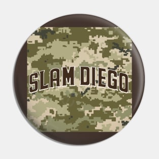 slam diego curve path army pattern Pin