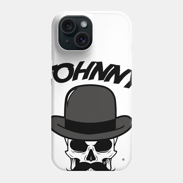 Johnny Skullz! Phone Case by StateShirtCo