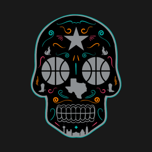 San Antonio Sugar Skull T-Shirt